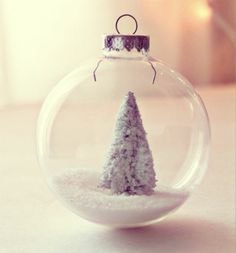 🎄Cool Things To Do With Clear Ornaments🎄