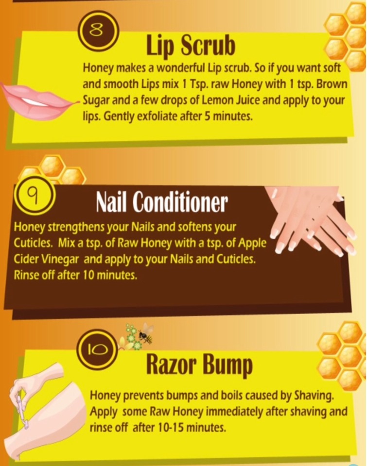 🍯3⃣2⃣ Amazing Beauty Benefits & Uses Of Honey! 🍯 