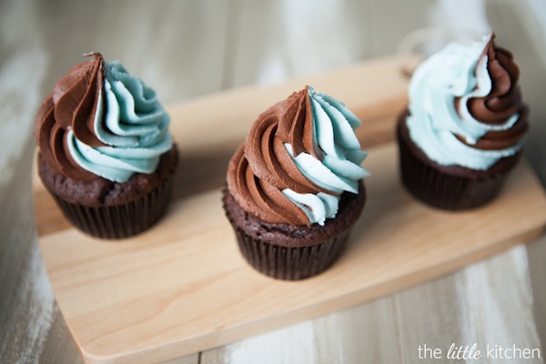 Blue Coco cupcakes