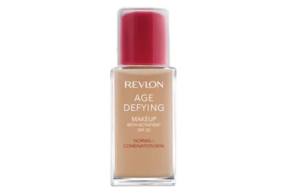 No. 8: Revlon Age Defying Makeup Foundation with Botafirm for Normal or Combination Skin, $13.99
"the duration of the product is phenomenal. I apply it in the morning and it still looks great at 6 p.m." Not only does it have staying power, but it also "blends flawlessly"