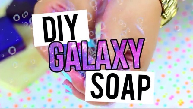 Diy Galaxy Soap