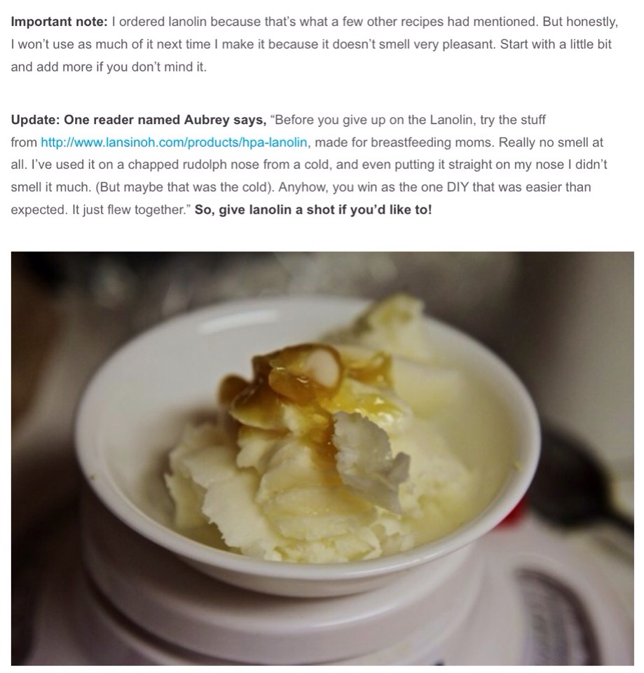 ✨❤️Burt's Bees Style Lip Balm Recipe❤️✨
