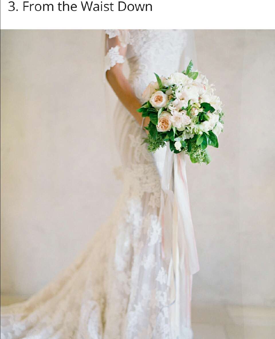 Pictures You Will Regret NOT taking Of Your Wedding Dress! 