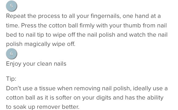 5 Minute Nail Polish Removal Tutorial😍😎😉