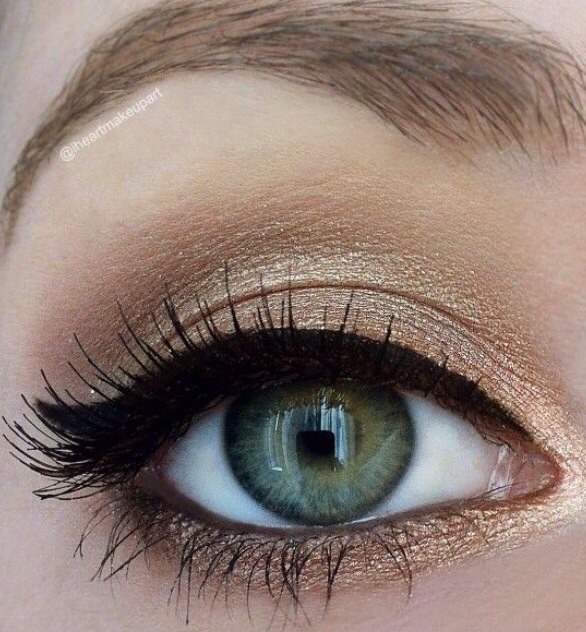 A cat eye with a touch of Gold. 