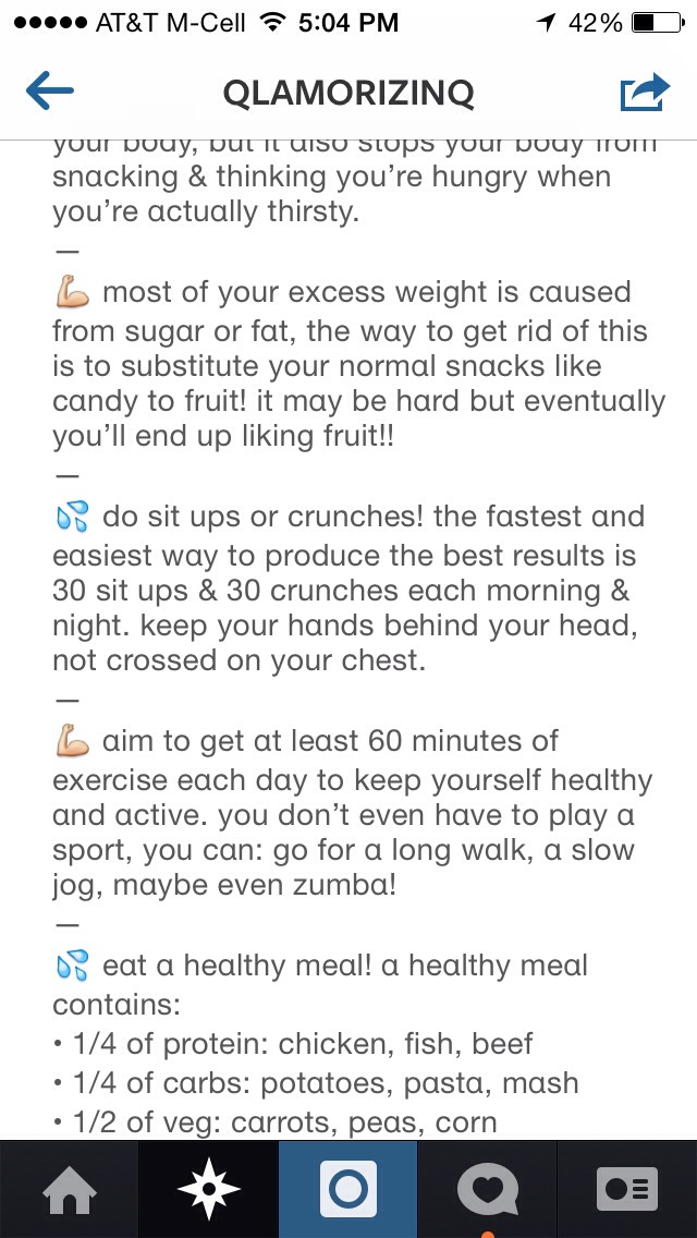 Work out tips