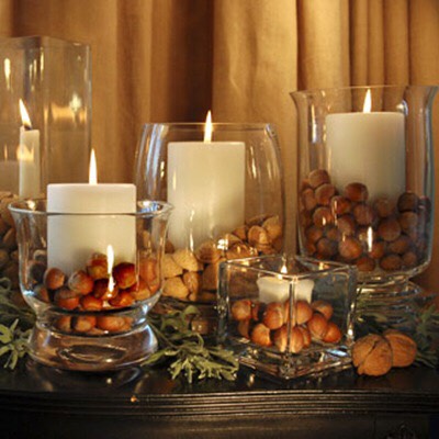 Decorating your homes.