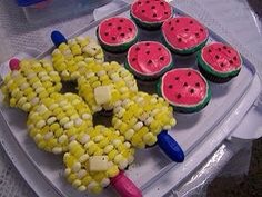 Summer Inspired Cup Cake Designs 