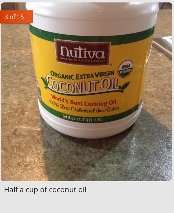 Whipped Coconut Oil Hair Mask 💗