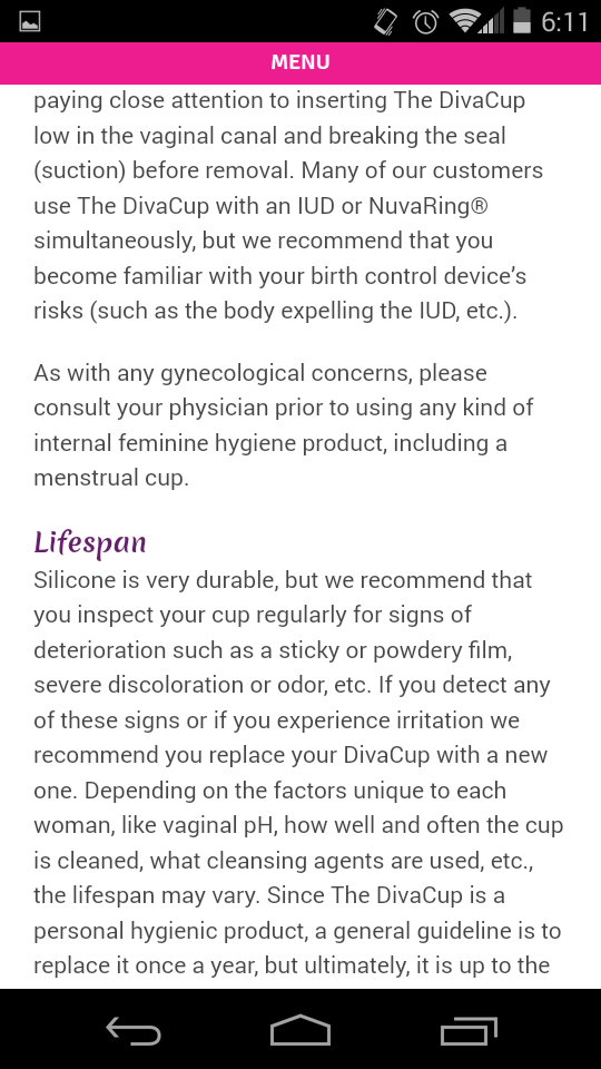 Diva Cup!?