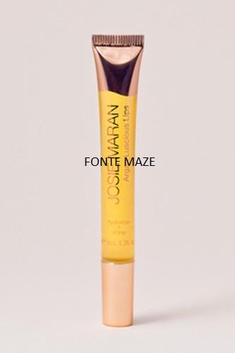 Seriously glossy without being sticky, this clear gel — infused with argan and jojoba oils — is perfect for hydrating alone or topping your favorite stain for high-wattage shine.