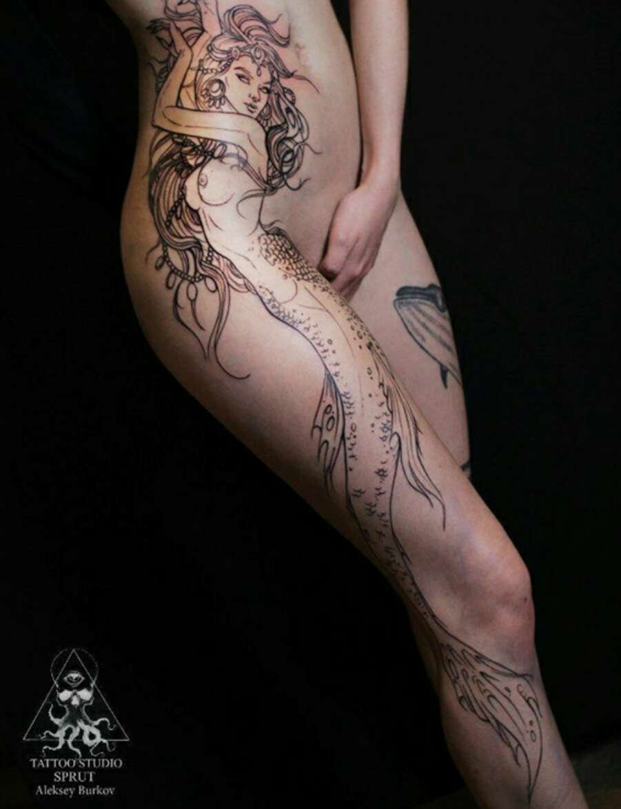Beautiful Thigh Tattoos!!!!