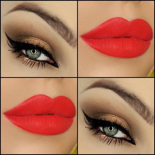 Unique Makeup Ideas For Christmas Party )