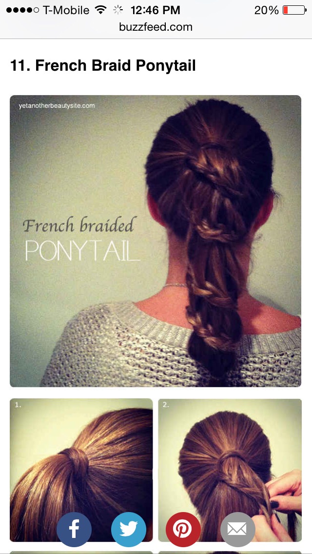 Cute & Quick Hairstyle 😋