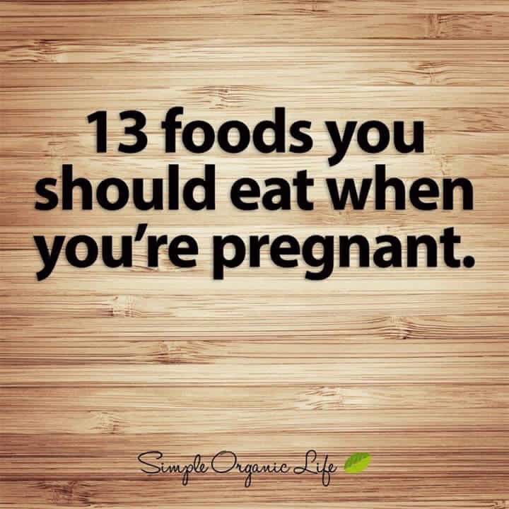 1️⃣3️⃣ Foods And Drinks You Should Have When You Are Pregnant. 🚼 