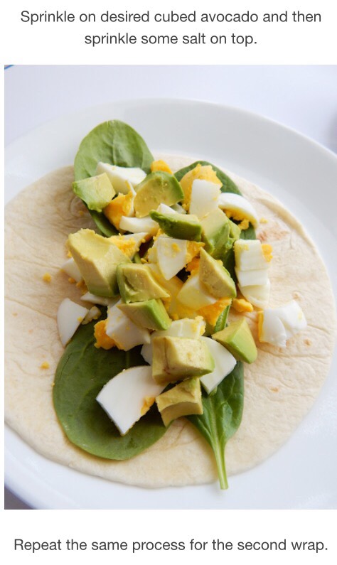 Avocado Egg Wraps