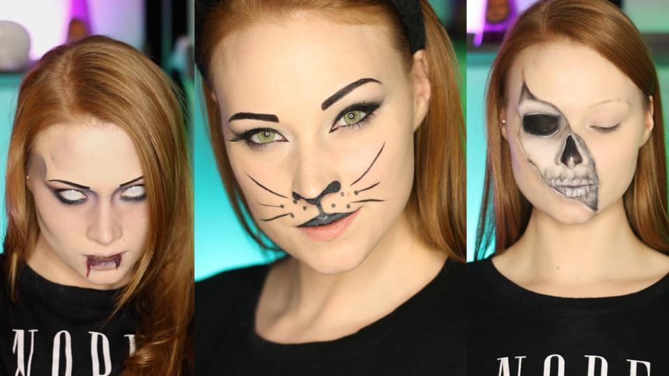 Easy, Last Minute Halloween Makeup!!!