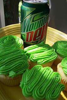 Mountain Dew CupCakes