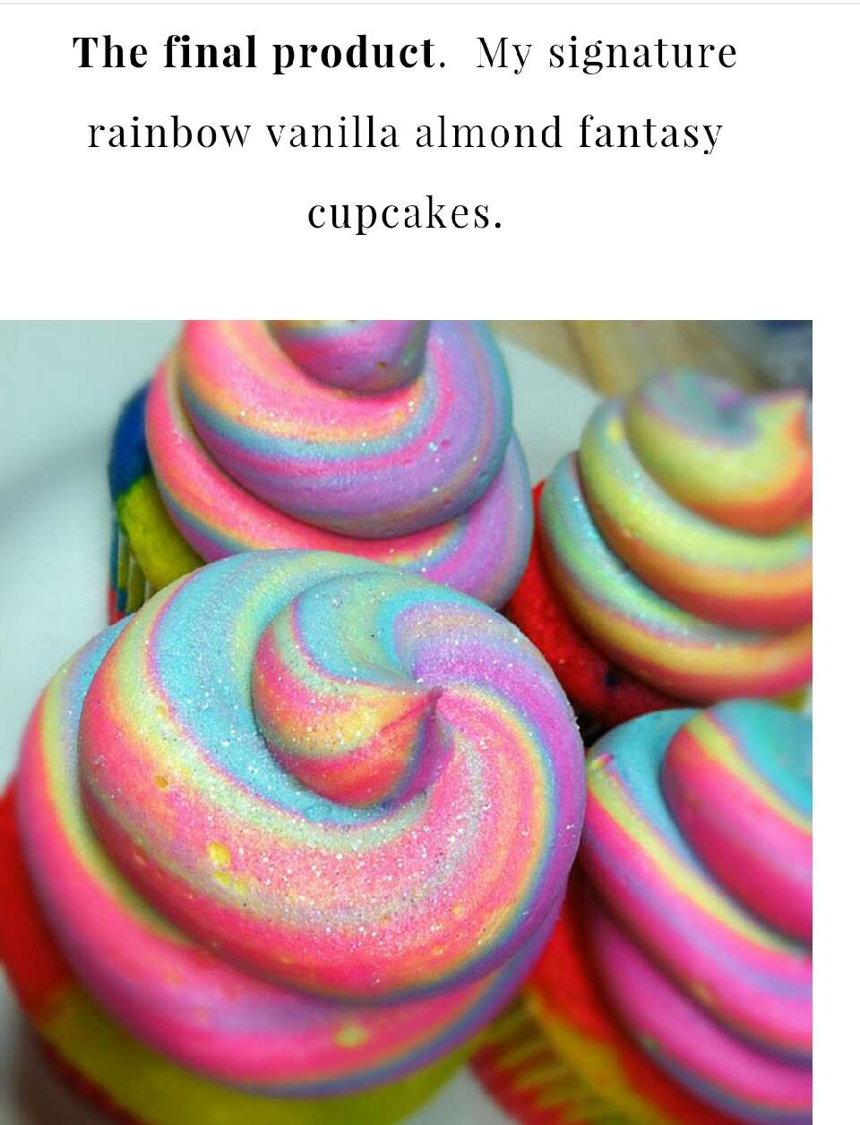 Fantasy Cupcakes!