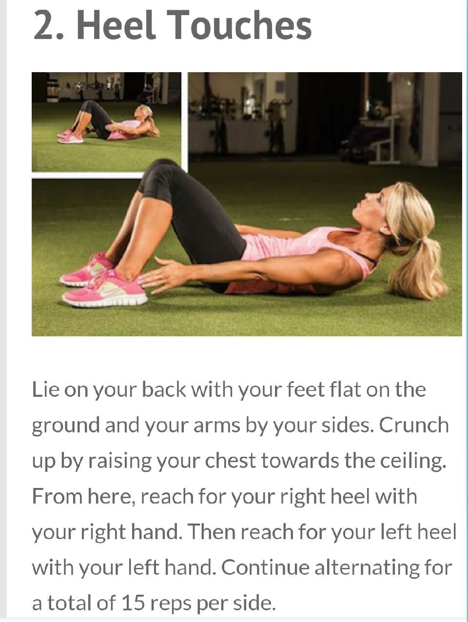 6 Moves To Bikini Ready Abs!