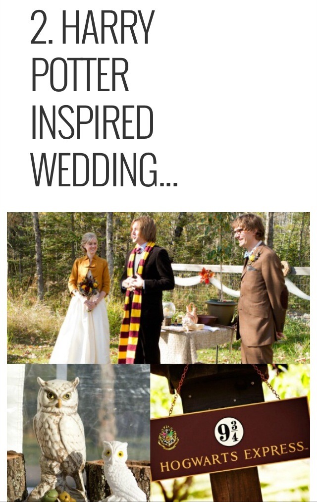 Beautiful Movie-Inspired Weddings 