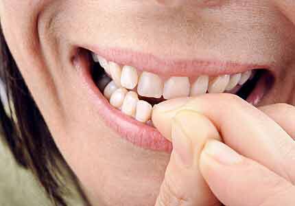 Stop the habits!
Try to stop biting your nails, or picking at skin blemishes! 😐