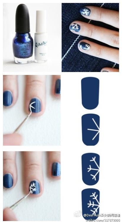 Winter Nail Tutorials❄️