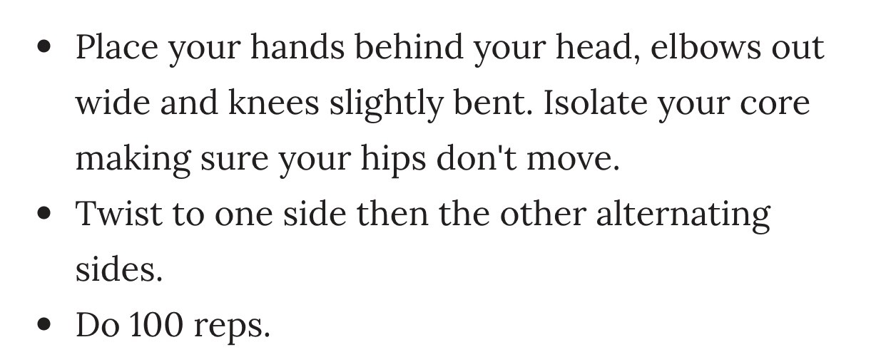 Melt Your Muffin Top With These Three Moves. 😃