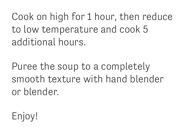 Curried Butternut Squash & Apple Soup - Crock Pot