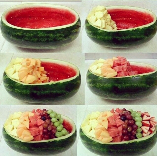 Fruit Presentation For Summer Parties ! :)