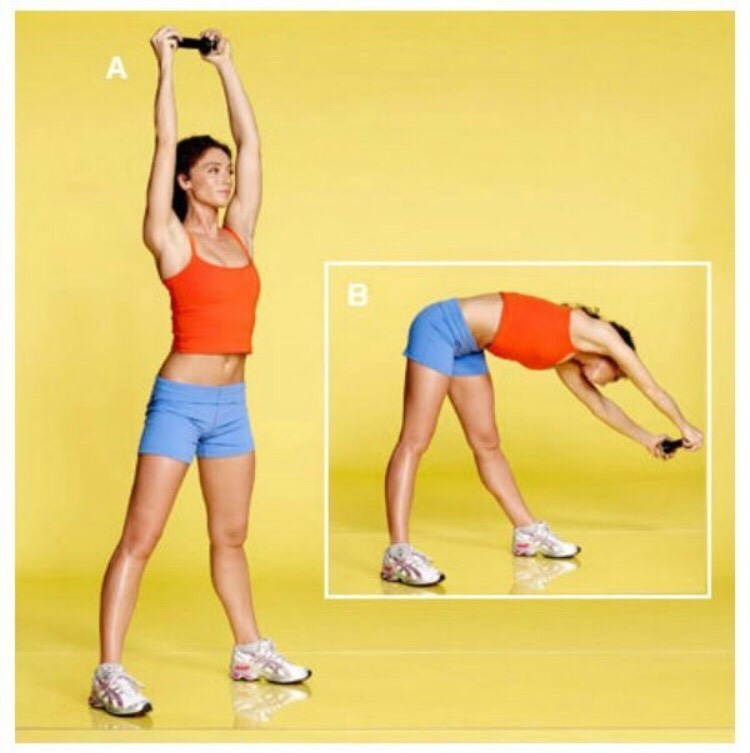 Four Simple Moves For Flat Abs!!