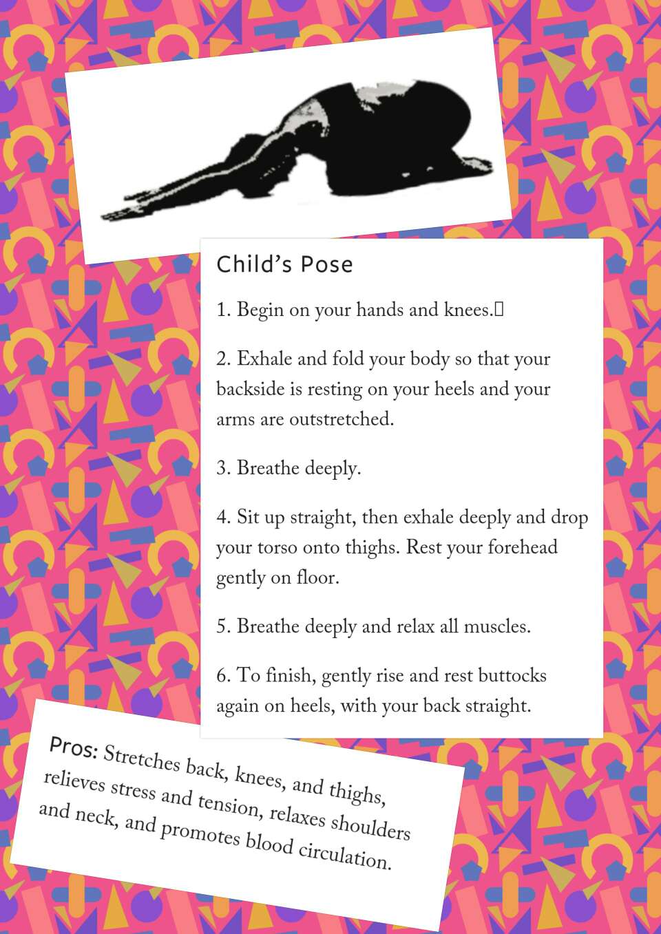Try these stretches!