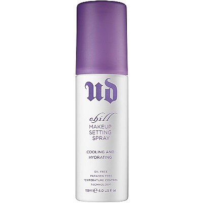 Last but not least I go in with my urban decay makeup setting spray!!!😬 this spray is my fav because it sets my makeup to make it last all day and stay in place❤️ I love this product so much.