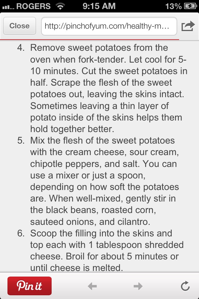 Healthy Mexican Stuffed Sweet Potato Skins!!