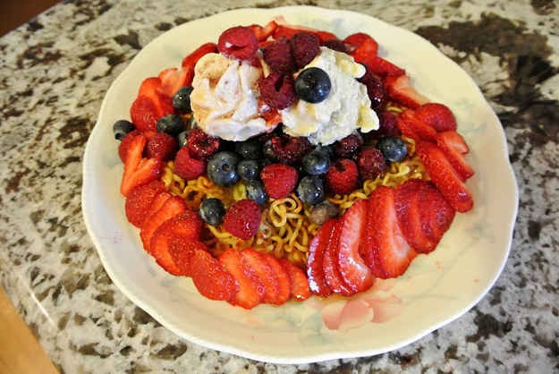 3. Ramen Waffle