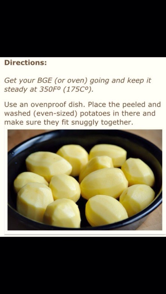 Delicious Potatoes Baked in Chicken Broth, Garlic, & Butter!๐ ๐ด