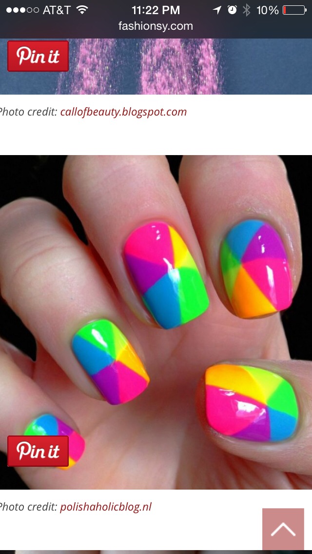 Nail Art: Super Fun Multicolor 