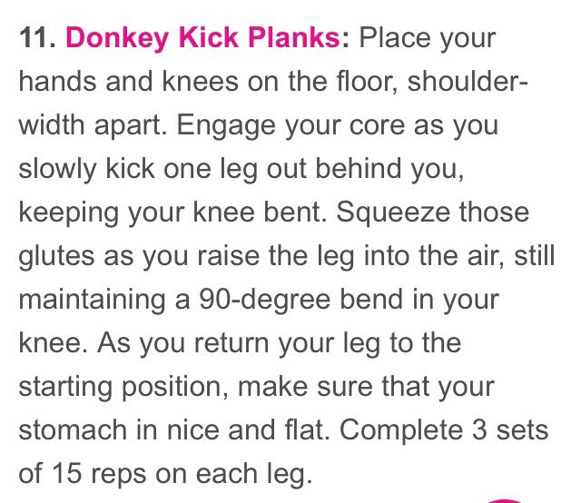   💙14 Moves To Get That Perfect Butt!!!!!(: 💙