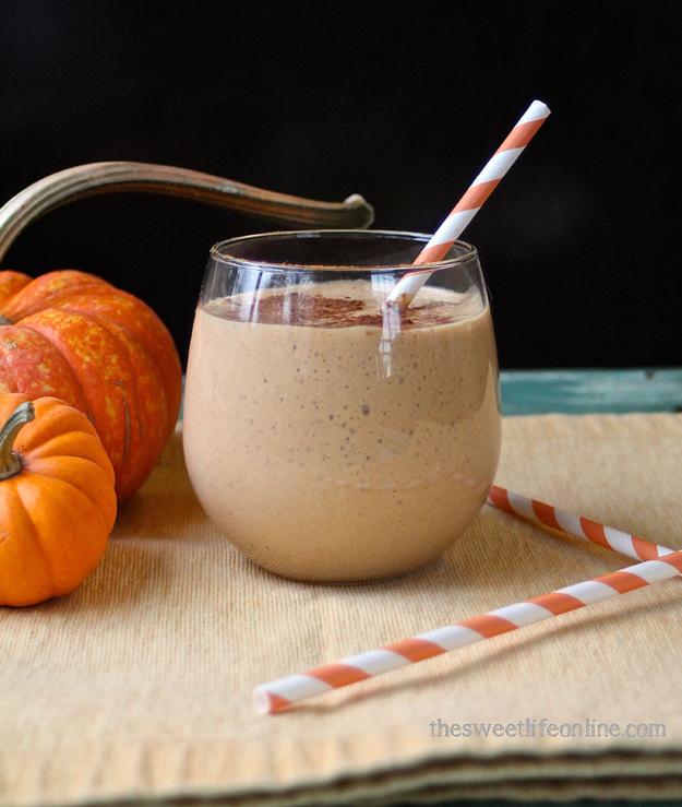 14. Pumpkin Chai Breakfast Smoothie