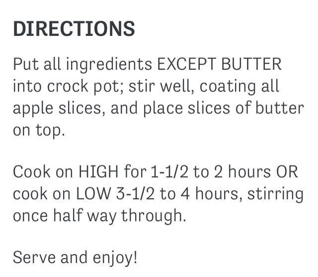 🌀 Slow Cooker Cinnamon Apples 🌀