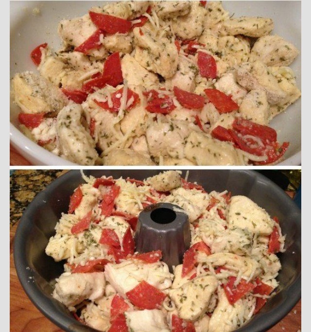 💥❤️Pull Apart Pizza Bread So Yummy!!🍕🍕
