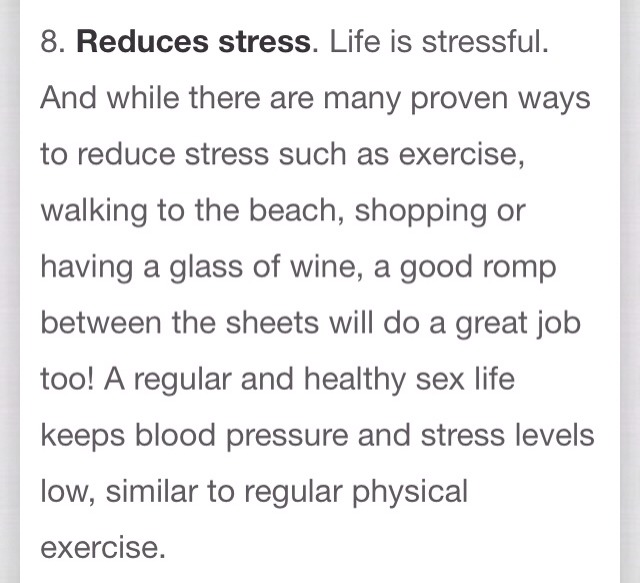 The 10 Health Benefits Of Sex ✨✨✨✨✨✨✨✨✨✨