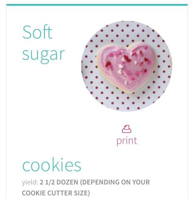 💗Super Soft Sugar Cookies💗