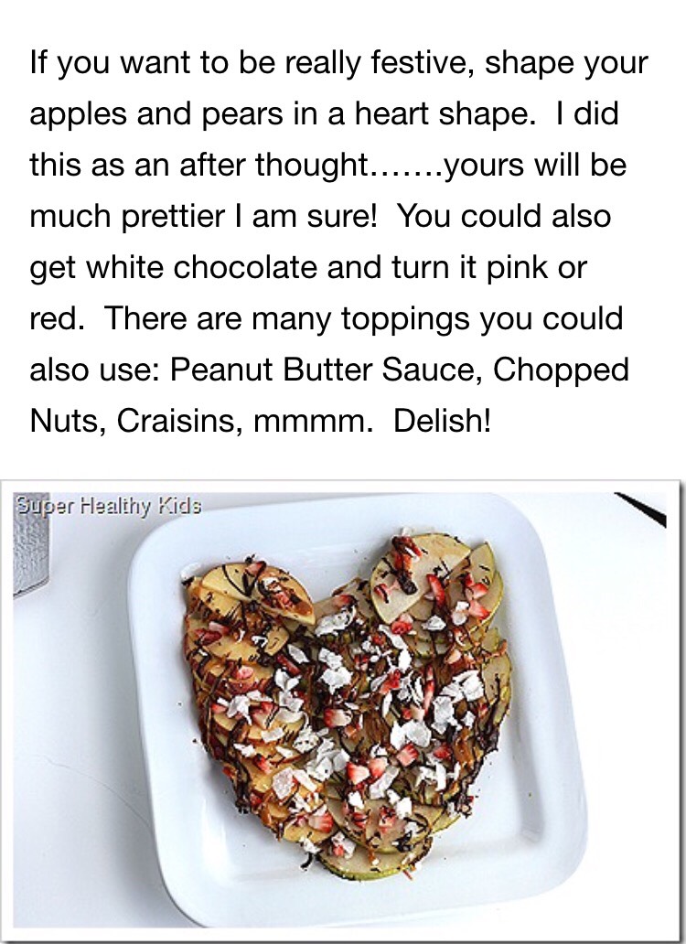 Fruit Nachos. A Sweet and Healthy Treat