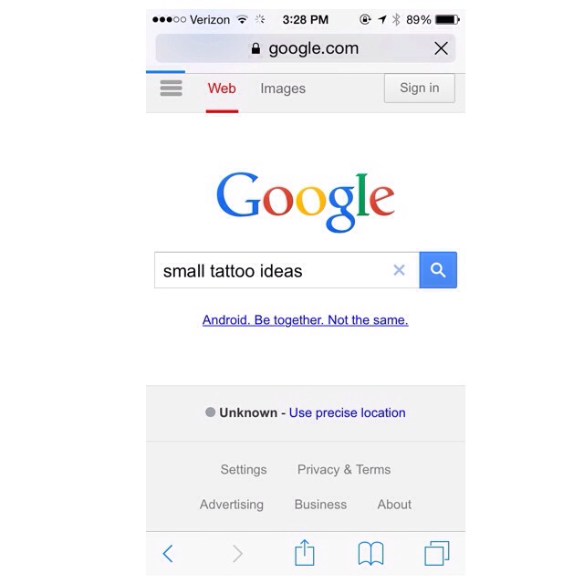 If you haven't figured the tattoo you want go to google and search up:small tattoos ideas.