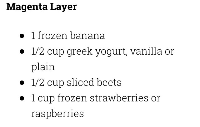  🍇🍓🍋Rainbow Smoothie🍉🍍🍏