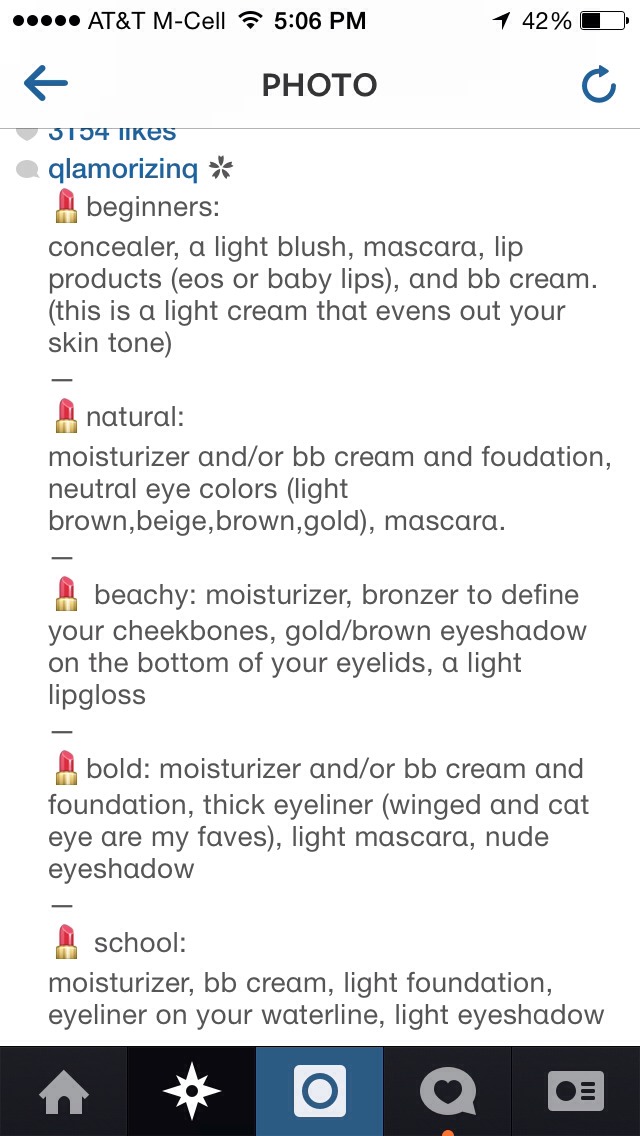 Tips on makeup