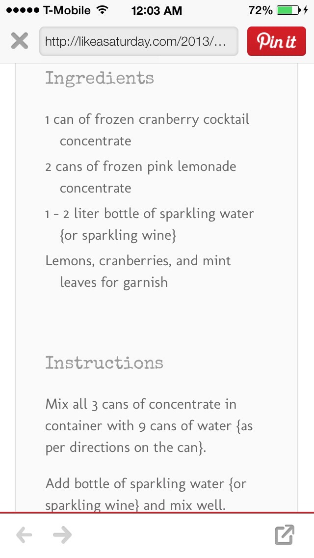 💥Sparkling Cranberry Lemonade Recipe!🍹 Like 4⃣ More!👍