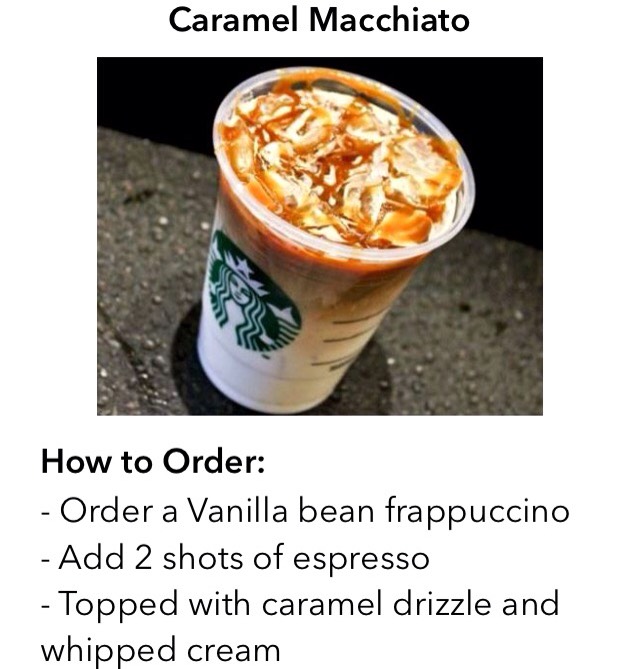 Starbucks Secret Frappes! 👈🏼