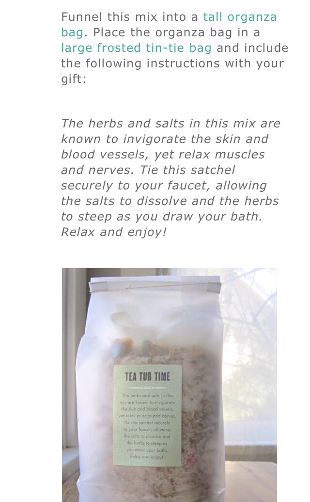 HOMEMADE HERBS & Bath Salts 💜